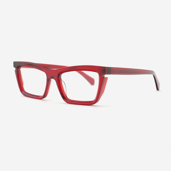 Chic Cat Eye Acetate Unsiex Optical Frames 25A3262