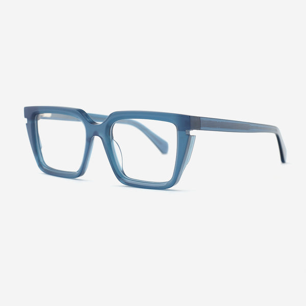 Three-dimensional Square Acetate Unsiex Optical Frames 25A3263