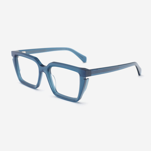 Three-dimensional Square Acetate Unsiex Optical Frames 25A3263