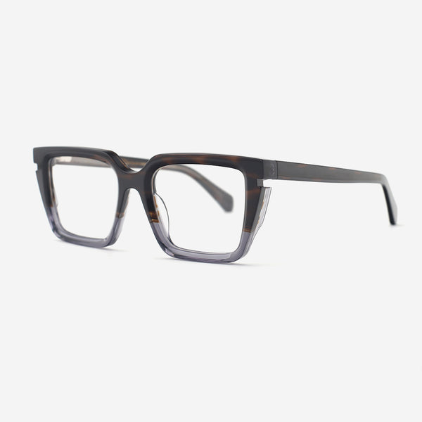 Three-dimensional Square Acetate Unsiex Optical Frames 25A3263