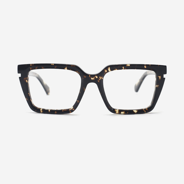 Three-dimensional Square Acetate Unsiex Optical Frames 25A3263