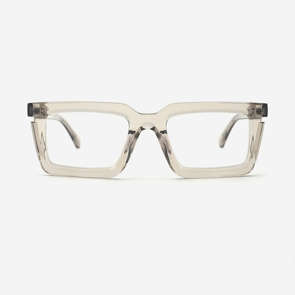 Three-dimensional Square Acetate Unsiex Optical Frames 25A3264