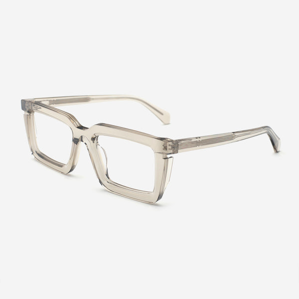 Three-dimensional Square Acetate Unsiex Optical Frames 25A3264