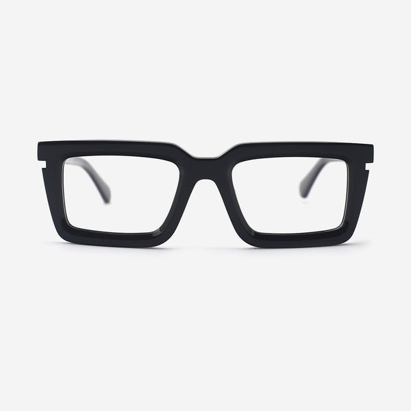 Three-dimensional Square Acetate Unsiex Optical Frames 25A3264