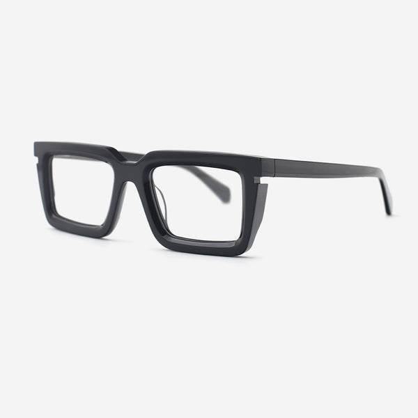 Three-dimensional Square Acetate Unsiex Optical Frames 25A3264