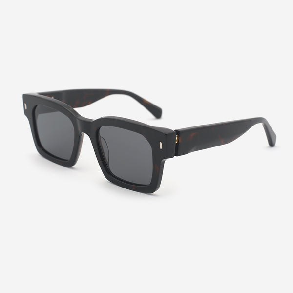 Square Acetate Unisex Sunglasses 25A8001