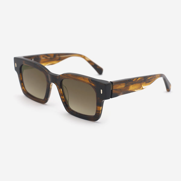 Square Acetate Unisex Sunglasses 25A8001
