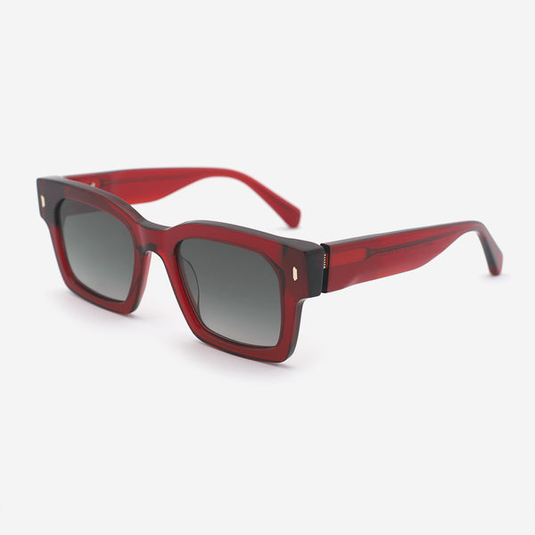 Square Acetate Unisex Sunglasses 25A8001