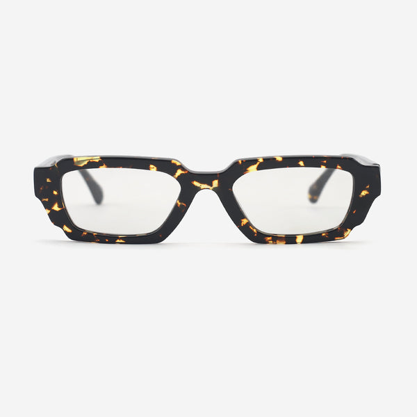 Rectangle Acetate Unisex Sunglasses 25A8002