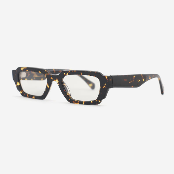 Rectangle Acetate Unisex Sunglasses 25A8002