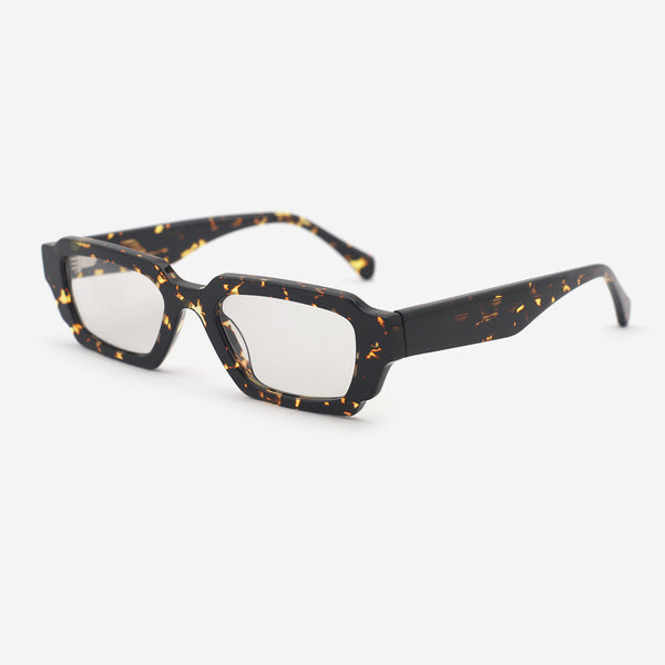 Rectangle Acetate Unisex Sunglasses 25A8002