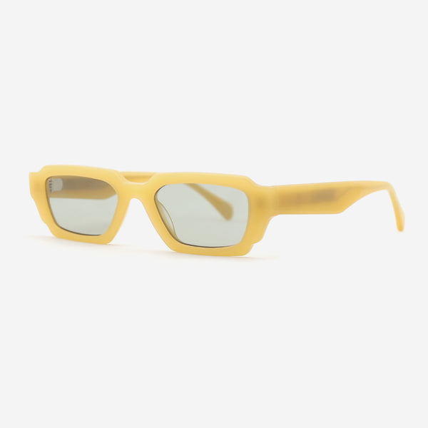 Rectangle Acetate Unisex Sunglasses 25A8002