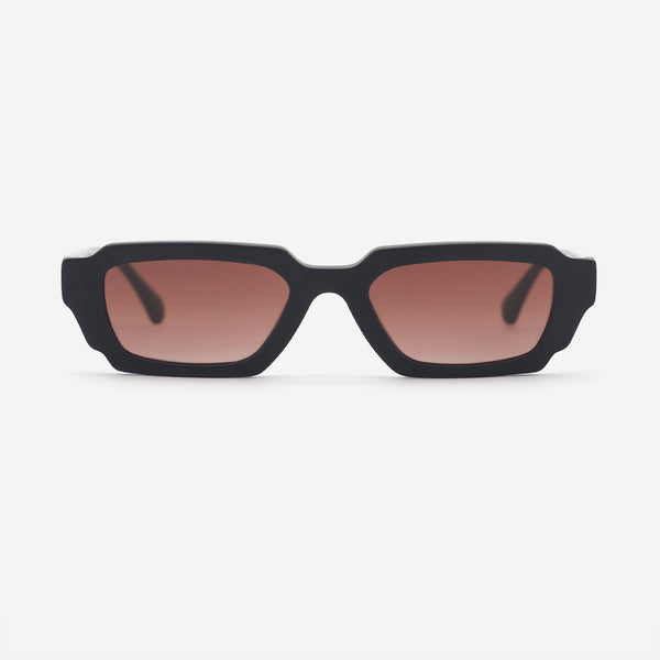Rectangle Acetate Unisex Sunglasses 25A8002