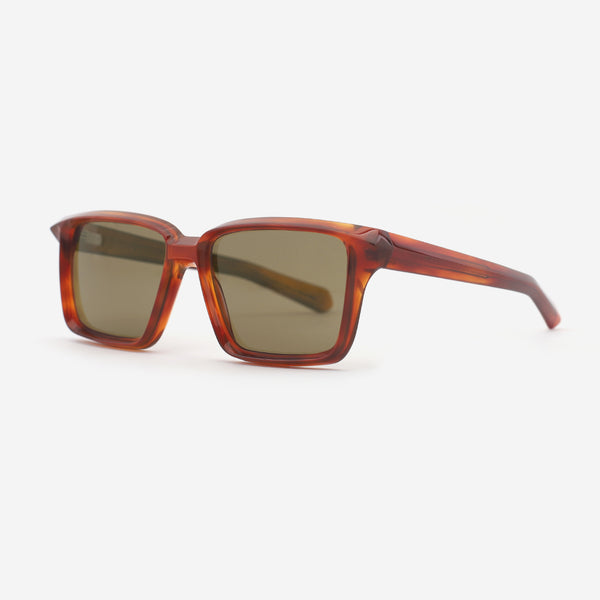 Square Bevel Acetate Unisex Sunglasses 25A8005