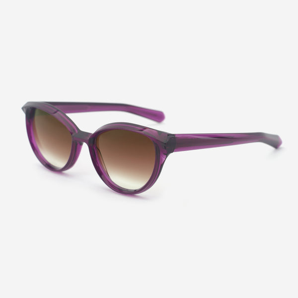 Cat Eye Bevel Acetate Women's Sunglasses 25A8006