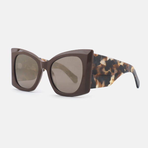 Cat Eye Thick Acetate Women's Sunglasses 25A8027