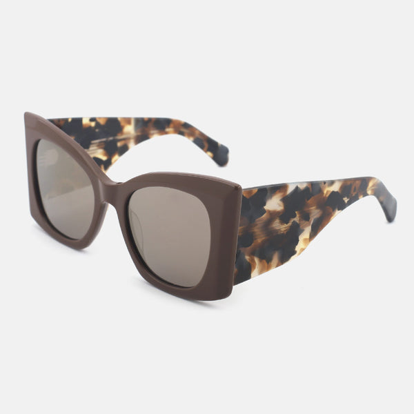 Cat Eye Thick Acetate Women's Sunglasses 25A8027