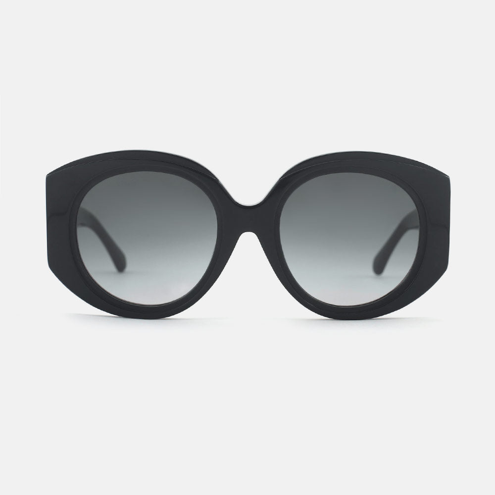Round Thick Acetate Women's Sunglasses 25A8028