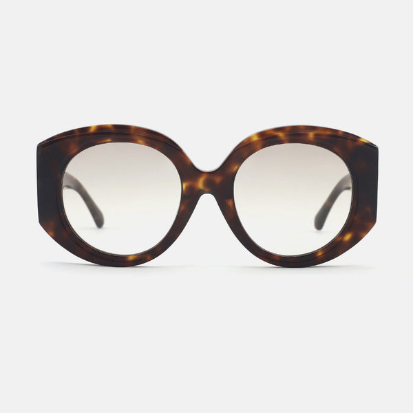 Round Thick Acetate Women's Sunglasses 25A8028