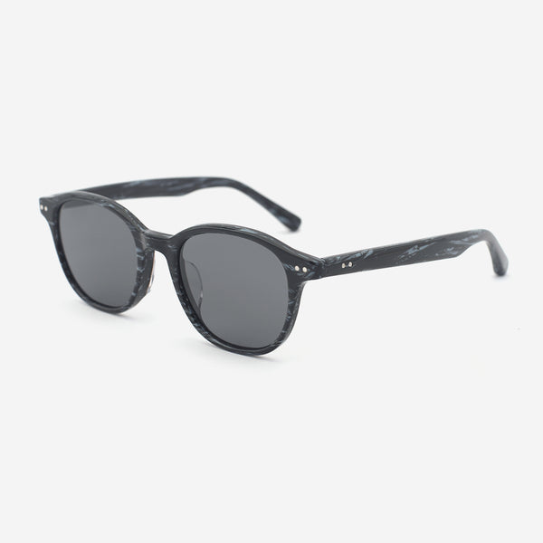 Round Acetate Women's Sunglasses 25A8040