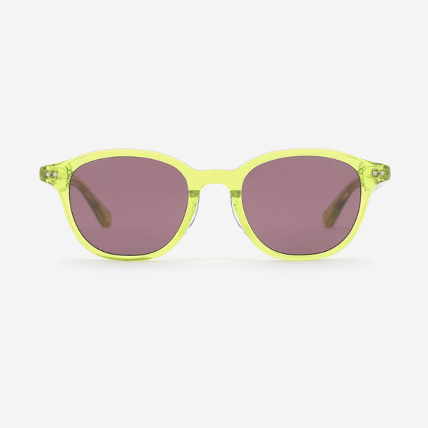 Round Acetate Women's Sunglasses 25A8040