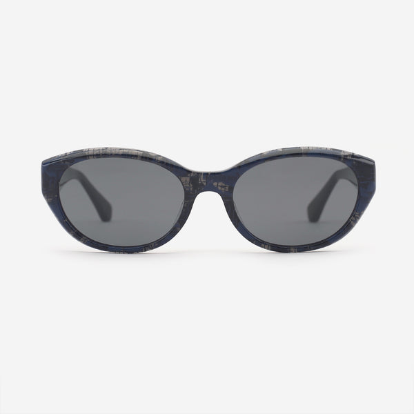 Oval Cat's Eye Acetate Women's Sunglasses 25A8043