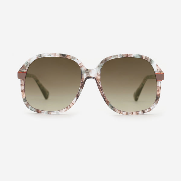 Oversize Round Acetate Women's Sunglasses 25A8053