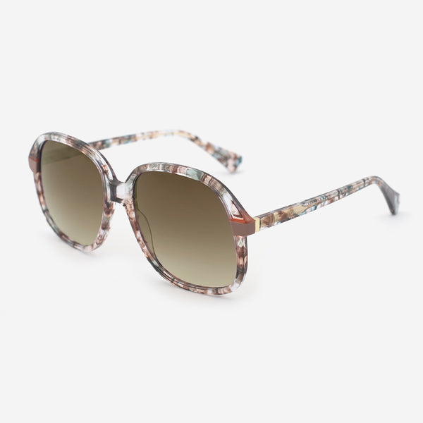 Oversize Round Acetate Women's Sunglasses 25A8053