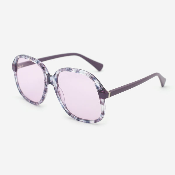 Oversize Round Acetate Women's Sunglasses 25A8053