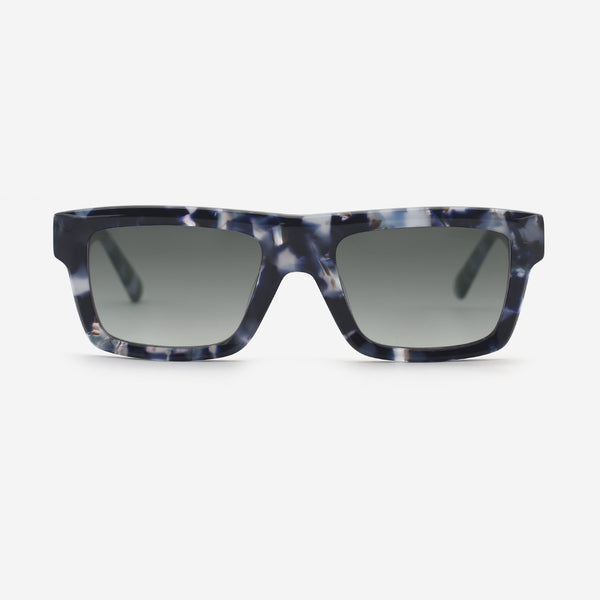 Rectangle Acetate Unisex Sunglasses 25A8061