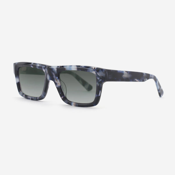 Rectangle Acetate Unisex Sunglasses 25A8061