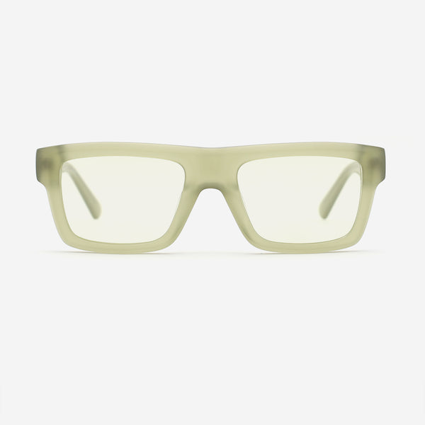 Rectangle Acetate Unisex Sunglasses 25A8061