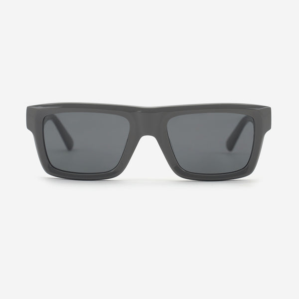 Rectangle Acetate Unisex Sunglasses 25A8061