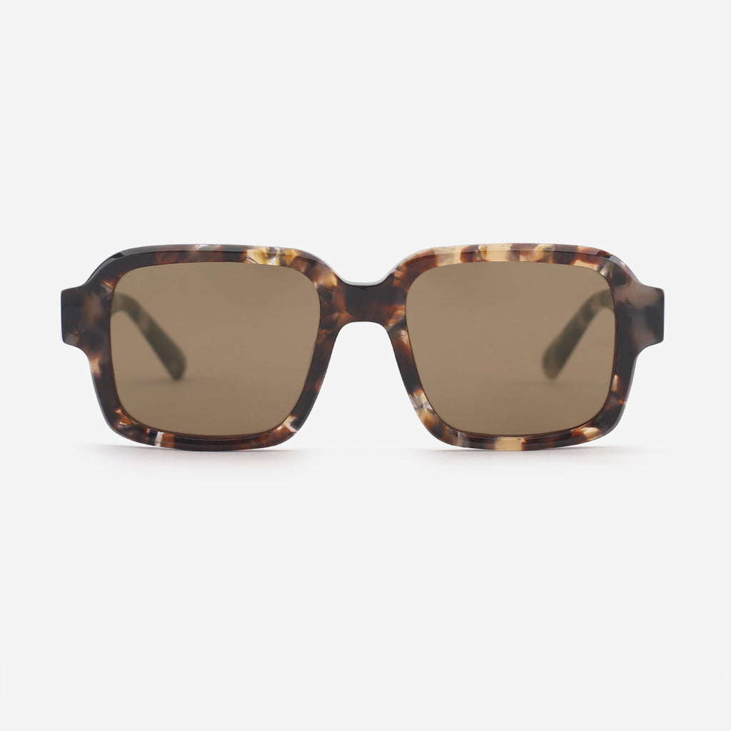 Classic Square Acetate Unisex Sunglasses 25A8062