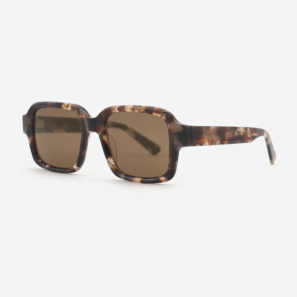 Classic Square Acetate Unisex Sunglasses 25A8062