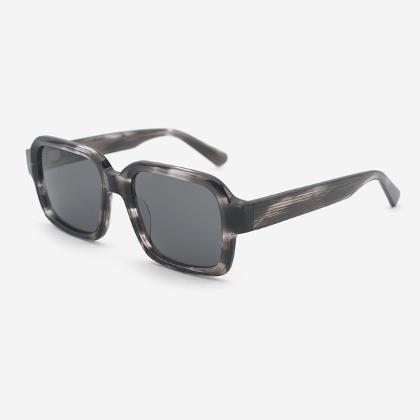 Classic Square Acetate Unisex Sunglasses 25A8062