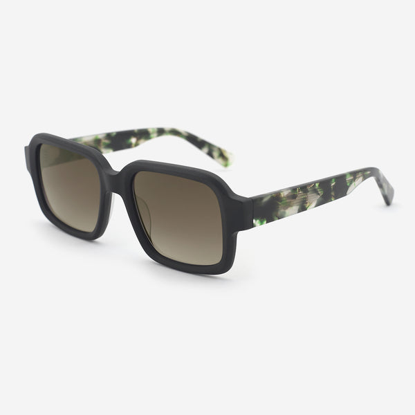 Classic Square Acetate Unisex Sunglasses 25A8062