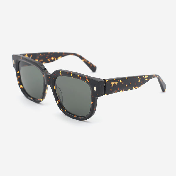 Square Acetate Unisex Sunglasses 25A8063