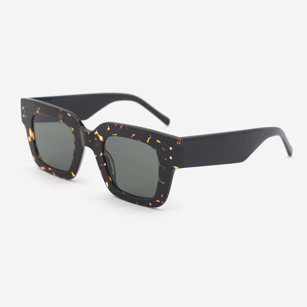 Square Acetate Unisex Sunglasses 25A8066