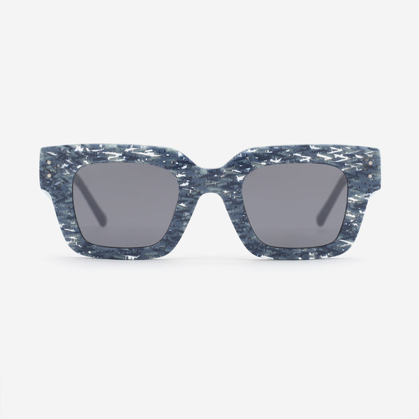 Square Acetate Unisex Sunglasses 25A8066