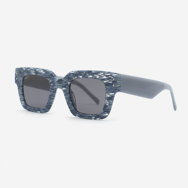 Square Acetate Unisex Sunglasses 25A8066