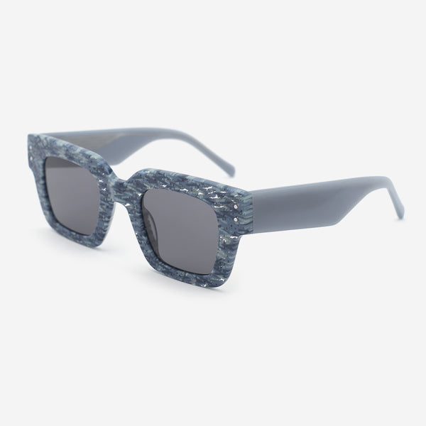 Square Acetate Unisex Sunglasses 25A8066