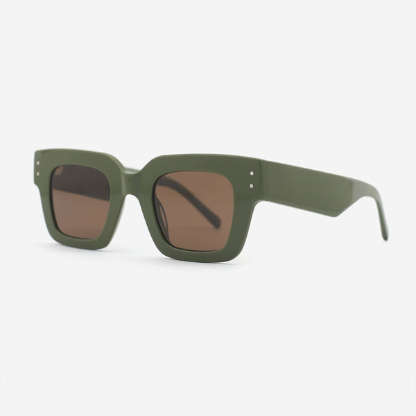 Square Acetate Unisex Sunglasses 25A8066