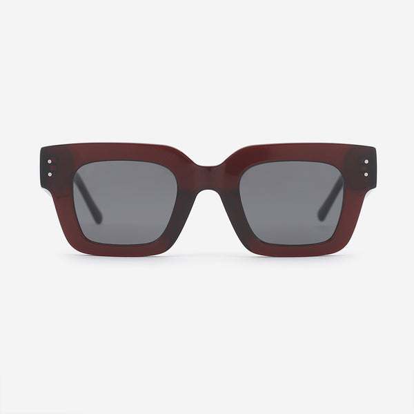 Square Acetate Unisex Sunglasses 25A8066