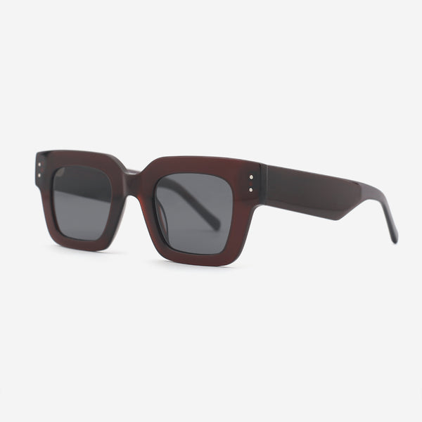 Square Acetate Unisex Sunglasses 25A8066