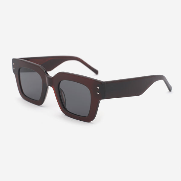 Square Acetate Unisex Sunglasses 25A8066