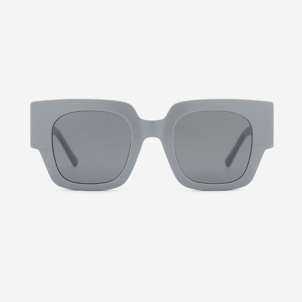 Retro Square Acetate Unisex Sunglasses 25A8068