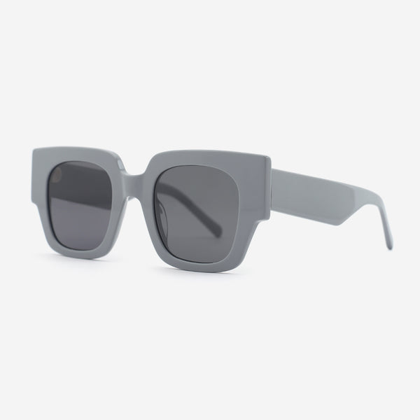 Retro Square Acetate Unisex Sunglasses 25A8068