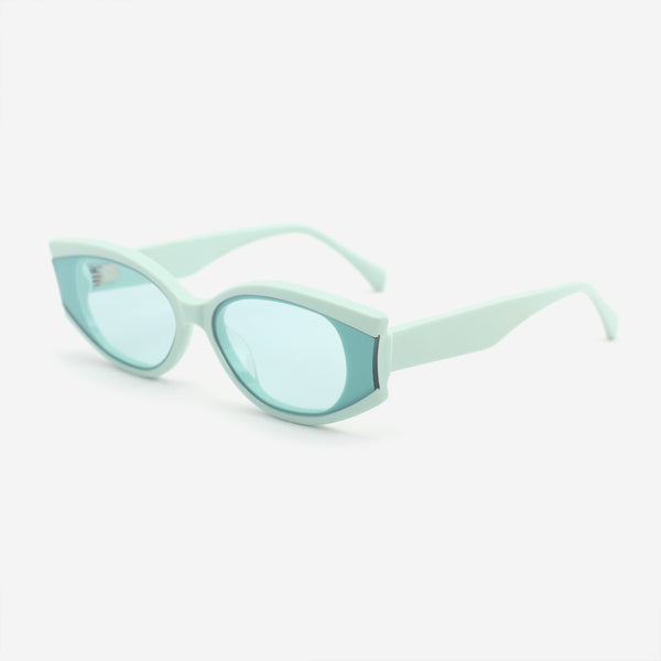 Charming Cat Eye Acetate Female Sunglasses 25A8070