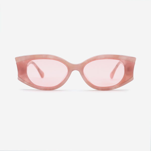 Charming Cat Eye Acetate Female Sunglasses 25A8070